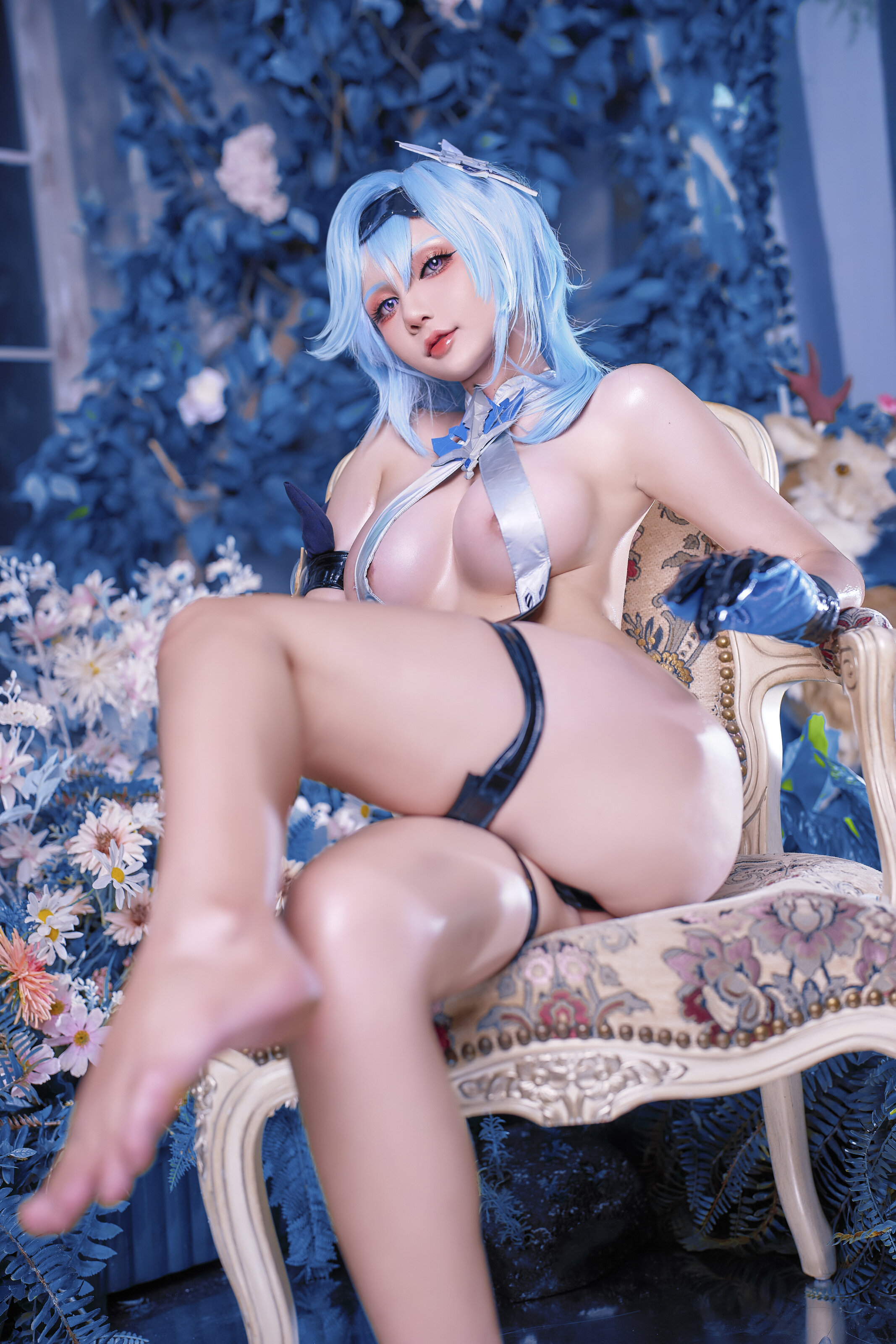 Joyce (Joyce Lin2x) cosplay Eula - Genshin Impact (17).jpg